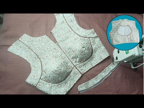 Latest Designer Blouse Cutting and Stitching | Padded Designer Blouse | Simple and Easy Blouse