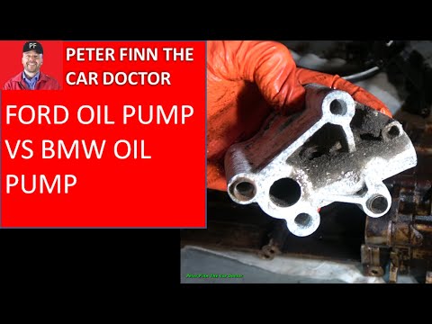 The QUALITY difference: Ford Oil pump vs BMW oil pump