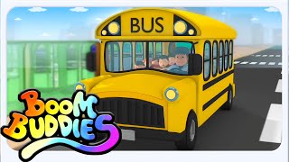 Boom Buddies Roues Dans le Bus Chanson | Comptines en Français