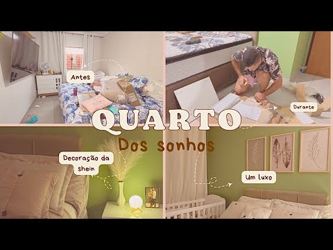 QUARTO DOS SONHOS | FINALIZANDO A DECORAÇÃO SHEIN HOME  | ACONCHEGANTE