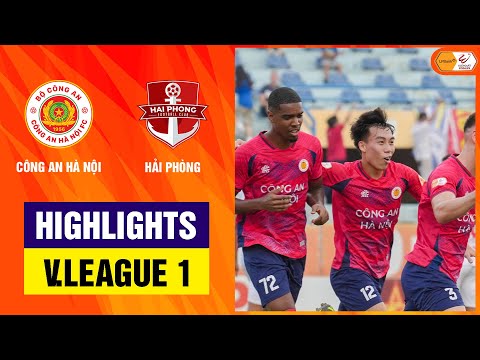 Highlights: Công An Hà Nội - Hải Phòng | Tấn công phủ đầu, định đoạt top 3 nhẹ nhàng thumbnail