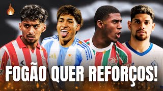 ⚠️ANSELMI PEDE REFORÇOS NO BOTAFOGO! MOVIMENTAÇÕES NO MERCADO DO GLORIOSO