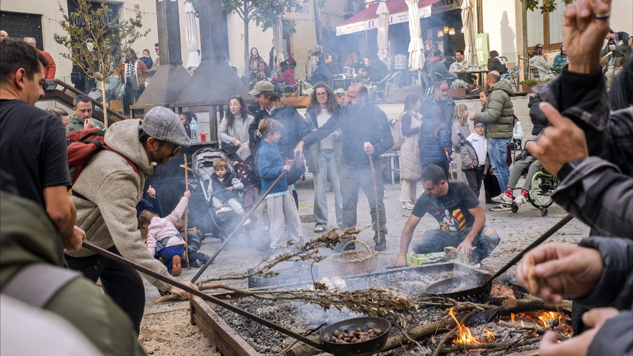 Viladrau viu una Fira de la Castanya de rècord