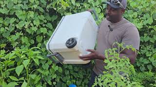Garden Bed on Wheels Update…and a New Vevor Cooler Chest to help with the Summer Heat…..