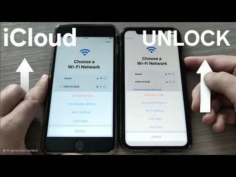 iCloud Unlock Any iPhone with Disabled Account/Forgotten Login Details/Locked to Owner