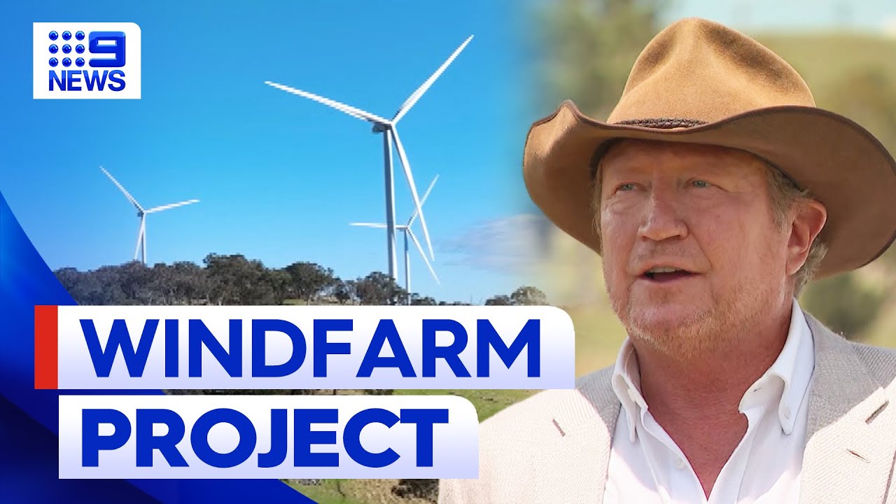 Andrew Forrest starts NSW’s largest wind farm project