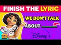 Disney Movie Songs and Characters