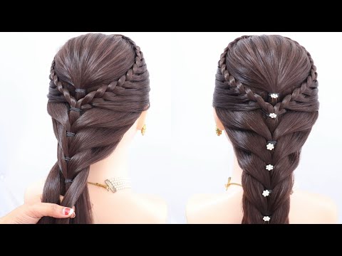 Most Beautiful Hairstyle - Quick hairstyle | Latest endangerment  Hairstyle | Hairstyle for girls |