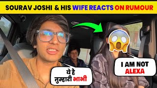 Sourav Joshi & His Wife Finally React to Viral Rumours 😱 | Sourav Joshi Vlogs Wife