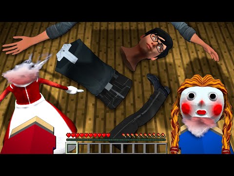 【人形の中にバラバラ死体…😱】殺人事件を起こしたストーカーの犯人は誰だ⁉️【マイクラ マインクラフト】ぽっぴんず