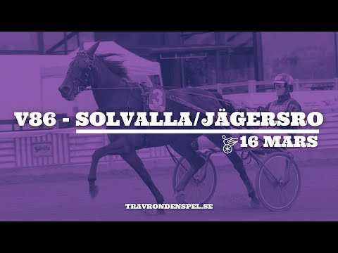 V86 tips Solvalla/Jägersro | Tre S - Utskriven uppgift för spiken!