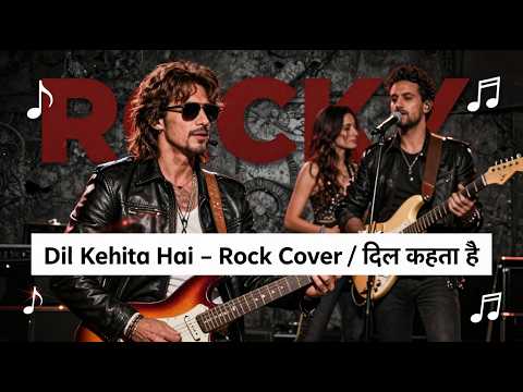 Dil Kehta Hai - Kumar Sanu & Alka Yagnik | Rock Cover by ROCKY 🎸 दिल कहता है