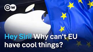 YouTube video thumbnail: Did the EU Block the New Siri AI, or Is Apple to Blame?