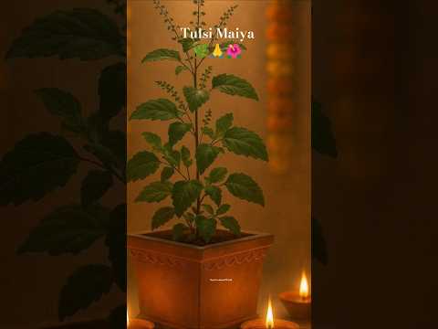 Tulsi Vivah 🌿🙏🌺//ho tulsi maiya #shorts #trending#tulsivivah #tulsipuja #krishna  #vishnu#tulsimaiya