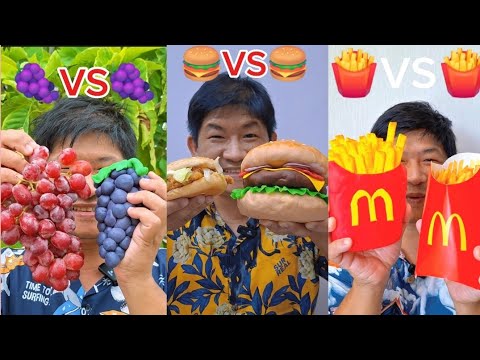 #กินตามอิโมจิ Ep.39 รวมกิน จริง VS ช็อคโกแลต Real VS #chocolate food #emojichallenge Hungry Hangry