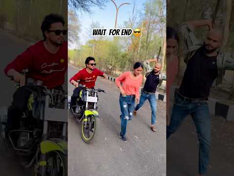 Wait for dada entry 😎#funny #comedy #biker #rider #shorts #short #funnyshorts #comedy #fun #ktm