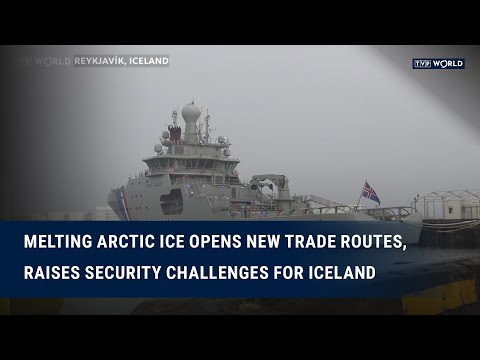 YouTube video thumbnail: Melting Arctic ice Opens new Trade Routes, Raises Security Challenges for Iceland