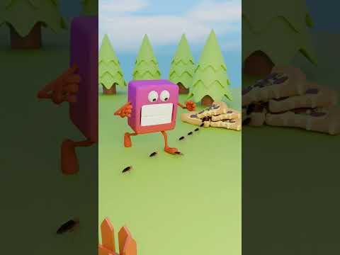 Always Be Nice! The Kindness Behavior Of Cube Cocobut! (with Pizza)