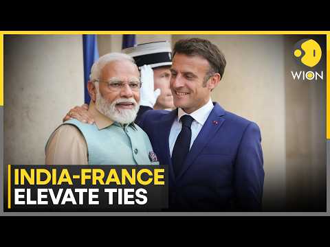 India And France Announce Strategic Global Partnership During President Macron's Mumbai Visit | WION