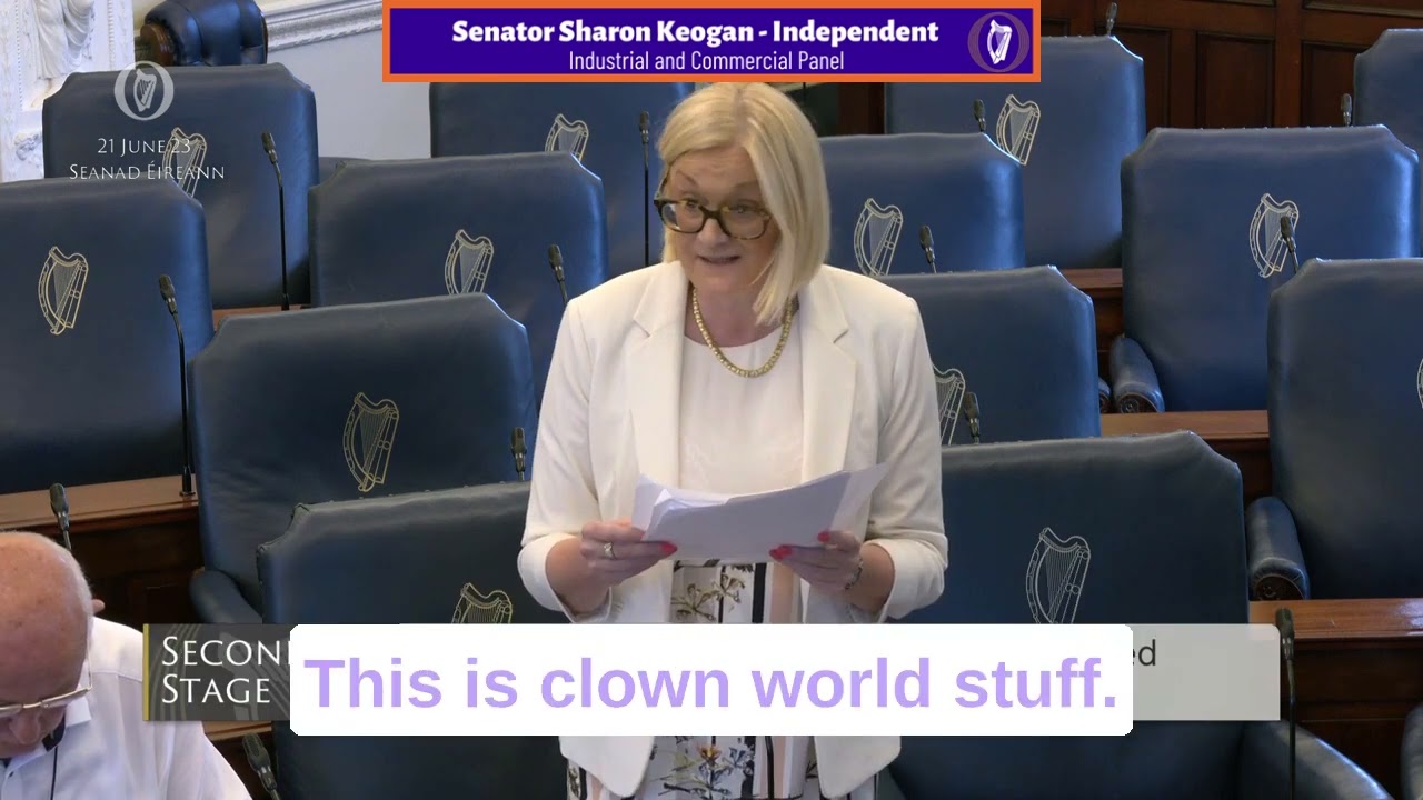 Senator Sharon Keogan — Full Rebuttal of Proposed 'Hate Speech' Bill