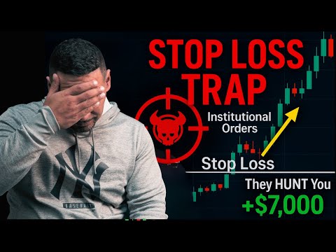 How Institutions Trap You with Stop Losses — And Profit From Your Pain 💰💀”