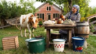 Rustic Desserts Made with Fresh Cow’s Milk...