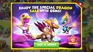 Dragon Mania Legends/ENJOY THE SPECIAL DRAGON SALE WITH GEMS