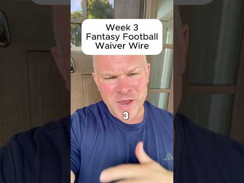 Week 3 Fantasy Football Waiver Wire Adds artwork