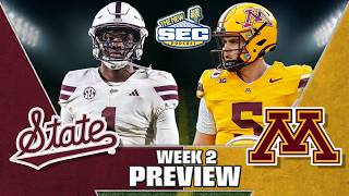 MISSISSIPPI STATE vs. MINNESOTA - Preview & Prediction - (Week 2)