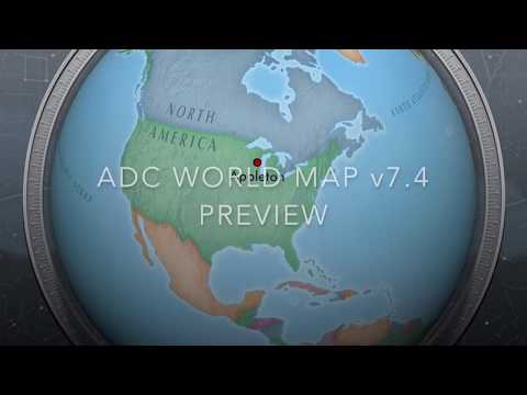 ADC WorldMap v7.4 Preview