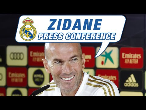 Zidane's press conference ahead of Atlético de Madrid