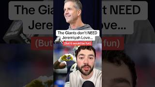 Jeremiyah Love to the Giants would be FUN, not RATIONAL 😬 #nfl #football #nfldraft #newyorkgiants