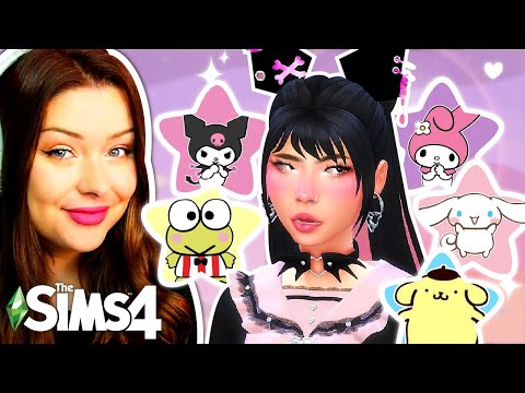 Creating Sims as SANRIO Characters in The Sims 4