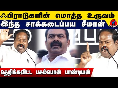 அடேய் சாக்கடைப்பய சீமான்.. செருப்படி கொடுத்த பசும்பொன். பாண்டியன் | Pasumpon Pandian Latest Speech