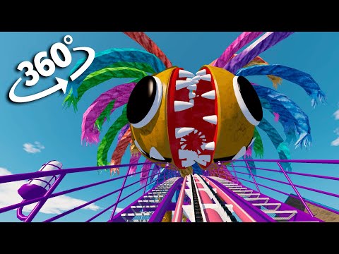 360° What's Hiding in Poppy Playtime Chapter 4's Roller Coaster?