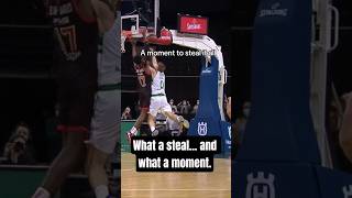 What a steal | and what a moment