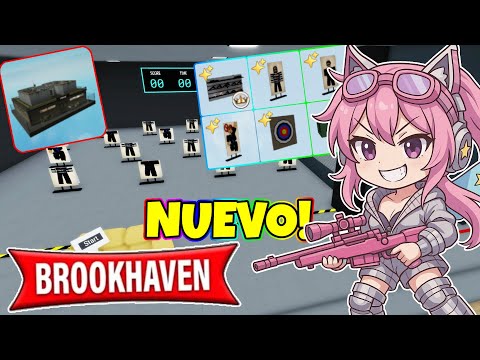 *NUEVO CAMPO DE TIRO* ARMAS Y SKINS en BROOKHAVEN ROBLOX +PREMIUM GRATIS YA DISPONIBLE