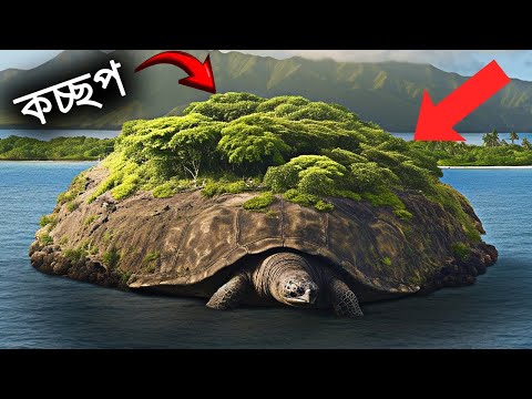 পাহাড়ের থেকেও বড় কচ্ছপ! "Aspidochelone" | Biggest giant sea monster Aspidochelone