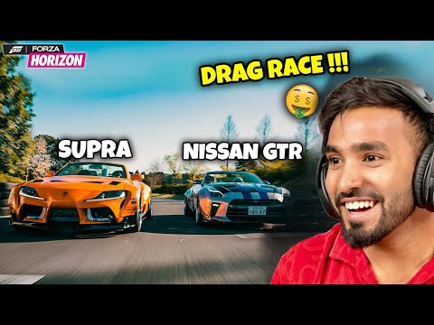 DRAG RACE WITH SUPER SPORT CAR | TECHNO GAMERZ