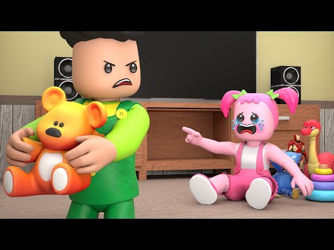 ROBLOX Brookhaven 🏡RP - FUNNY MOMENTS - Sad Story: Baby Roblox Hates Brother