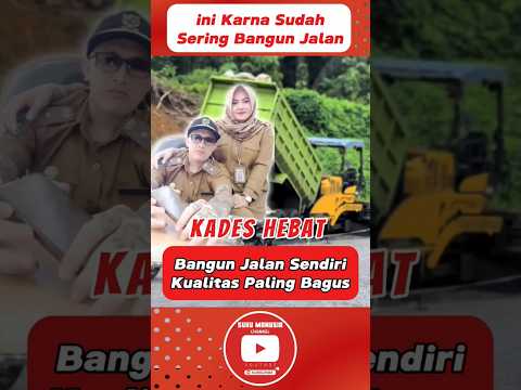 Karena Sudah Sering Bangun Jalan #shorts