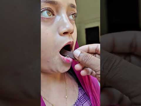 green toothbrush food