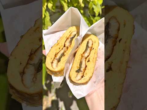 鰻が1尾入った巨大だし巻き玉子