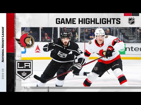 Senators @ Kings 11/27 | NHL Highlights 2022