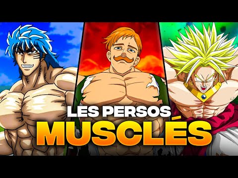 Les 15 PERSOS les plus MUSCLÉS dans les animes ! (QUE DES MONSTRES)