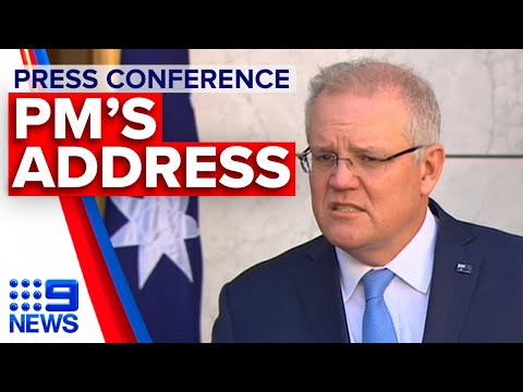 Coronavirus: PM announces boost to mental health funding | 9News Australia