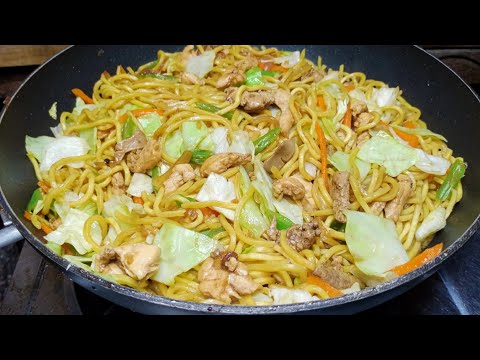 PAANO MAGLUTO NG PANCIT CANTON GUISADO? MAS SIMPLE MAS MASARAP!