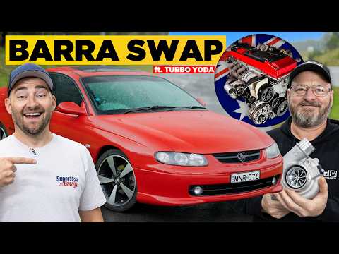 BARRA + 8HP goes into the Holden Monaro