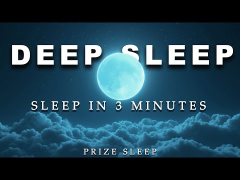 Fall Asleep Fast🌙 Deep Sleep Music with Moon & Clouds 💤 No Mid-rool Ads | Fade Out in 30 Min