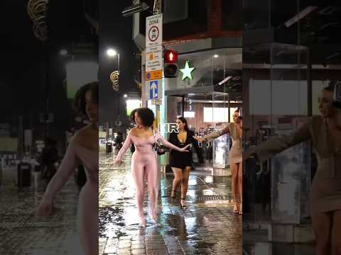 She Lit Up the Streets in Style – Manchester Nightlife 🔥💃 #HRShorts #ManchesterNights #UKStyle #FYP
